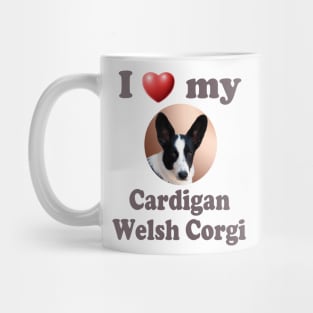 I Love My Cardigan Welsh Corgi Mug